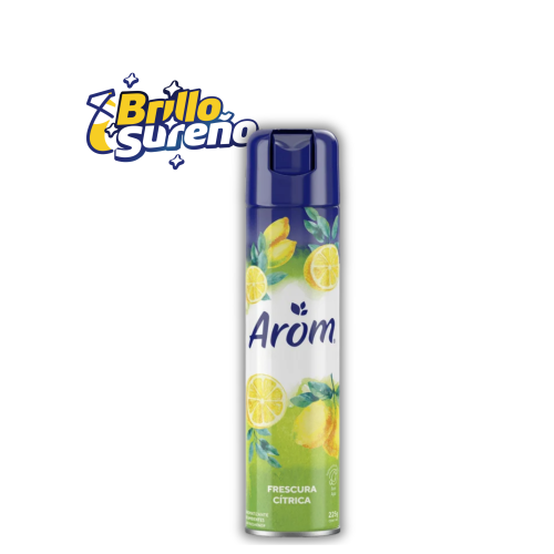 Ambientador Aerosol Arom Frescura Cítrica 225gr